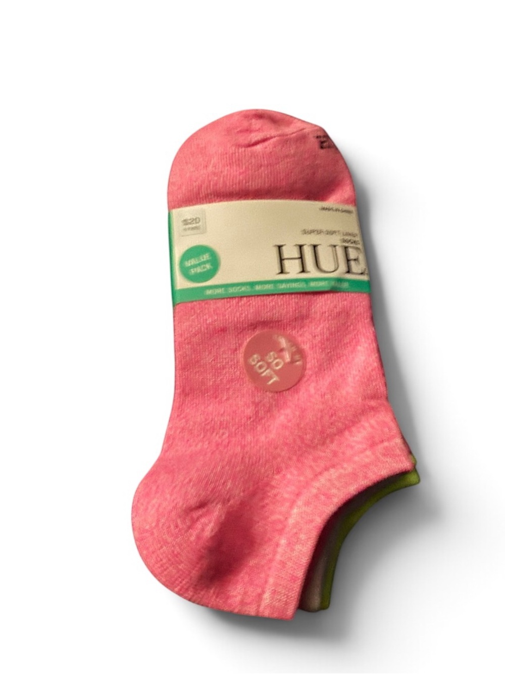 HUE 6 Pack Super-Soft Liner Socks